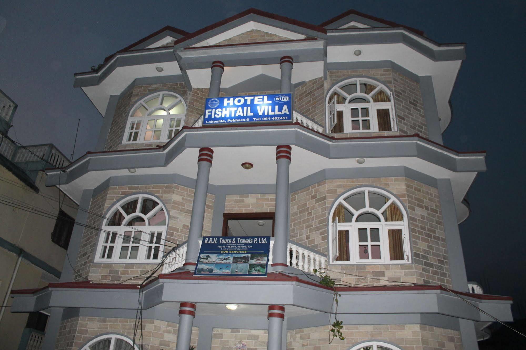 Hotel Fishtail Villa Pokhara Exterior photo